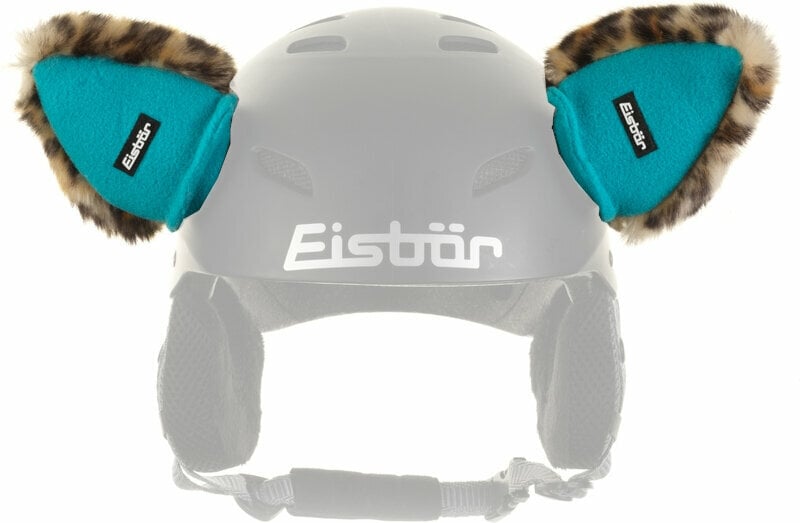 Lyžařská helma Eisbär Helmet Ears Brown/Nautical Blue UNI Lyžařská helma