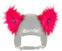 Skihelm Eisbär Helmet Lux Horn Light Pink UNI Skihelm