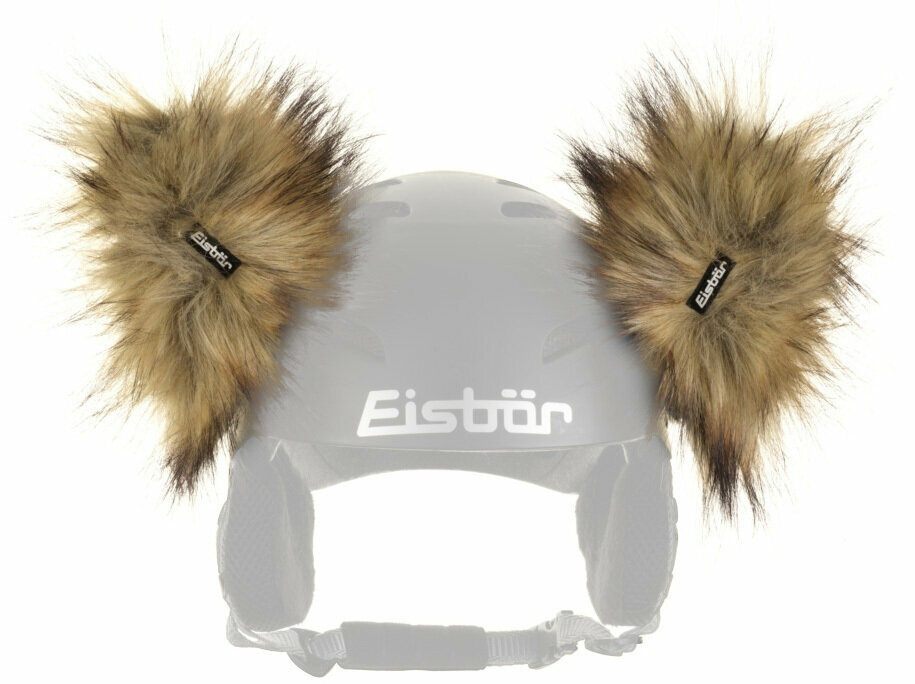 Capacete de esqui Eisbär Helmet Lux Horn Beige UNI Capacete de esqui