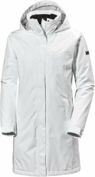 Outdoor Jacket Helly Hansen Women's Aden Insulated Rain Coat White M Outdoor Jacket - 1