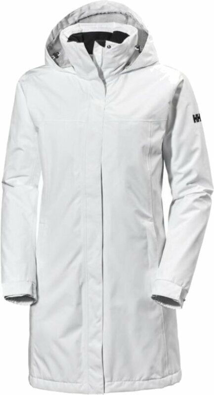 Outdoor Jacket Helly Hansen Women's Aden Insulated Rain Coat White S Outdoor Jacket