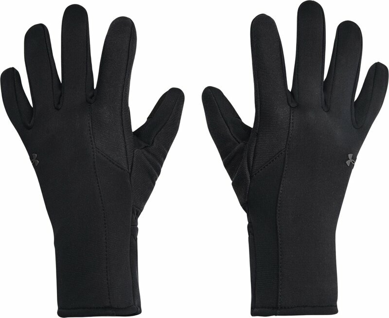 Handschuhe Under Armour Women's UA Storm Fleece Gloves Black/Black/Jet Gray L Handschuhe