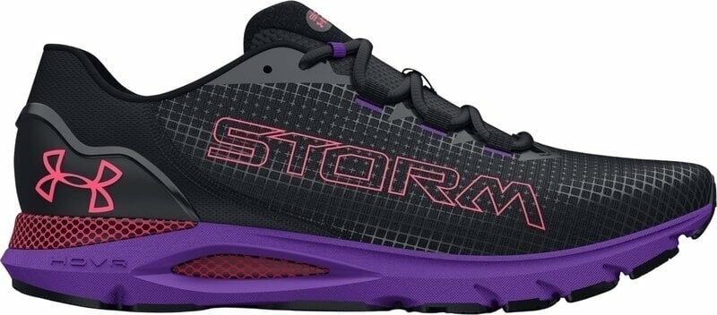 Παπούτσι Τρεξίματος Δρόμου Under Armour Women's UA HOVR Sonic 6 Storm Running Shoes Black/Metro Purple/Black 37,5 Παπούτσι Τρεξίματος Δρόμου