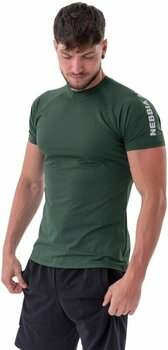Fitnes majica Nebbia Sporty Fit T-Shirt Essentials Dark Green 2XL Fitnes majica - 1