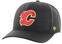 Hokejska kapa s šiltom Calgary Flames NHL '47 Wool Cold Zone DP Black Hokejska kapa s šiltom
