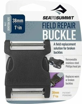 Outdoor Sac à dos Sea To Summit Side Release Field Repair Buckle with Removable 2 Pin 38 mm Black Outdoor Sac à dos - 1