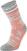 Skarpety kolarskie Sealskinz Reepham Mid Length Women's Jacquard Active Sock Pink/Light Grey Marl/Cream L/XL Skarpety kolarskie
