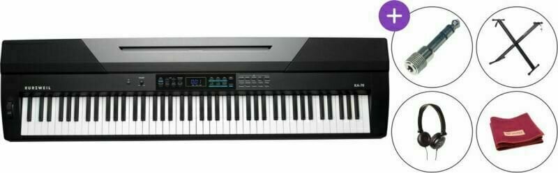 Piano digital de palco Kurzweil KA70-LB SET Piano digital de palco