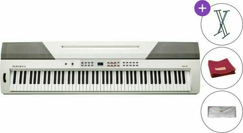 Digitralni koncertni pianino Kurzweil KA70-WH SET Digitralni koncertni pianino