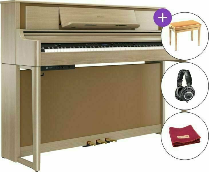 Pianino cyfrowe Roland LX705 LO SET Light Oak Pianino cyfrowe