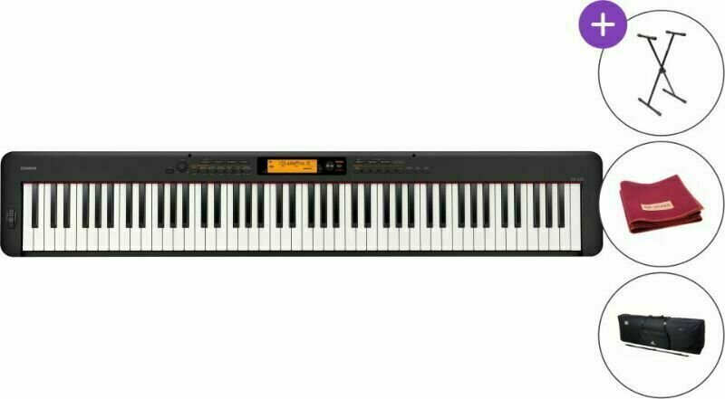 Digitální stage piano Casio CDP-S350BK Portable SET Digitální stage piano