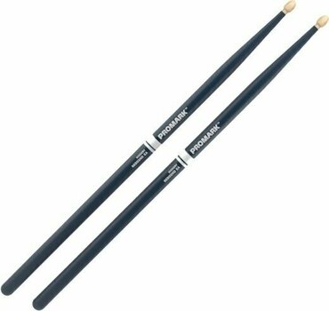Drumsticks Pro Mark RBH565AW-BL Rebound 5A Painted Blue Drumsticks - 1