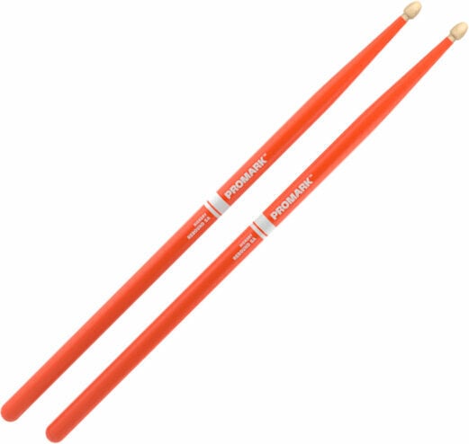 Drumsticks Pro Mark RBH565AW-OG Rebound 5A Painted Orange Drumsticks