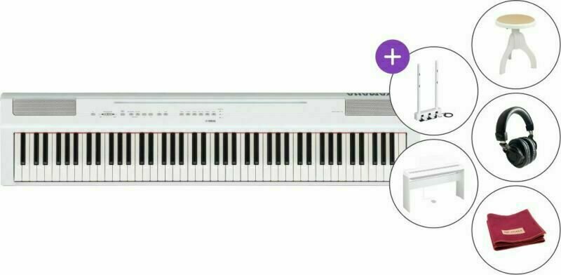 Yamaha P-125WH DELUXE SET Színpadi zongora