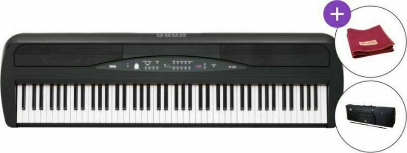 Piano digital de palco Korg SP-280 Black SET Piano digital de palco