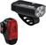Luces de ciclismo Lezyne Fusion Drive Pro 600+/KTV Drive Pro+ Pair Satin Black/Black Front 600 lm / Rear 150 lm Luces de ciclismo