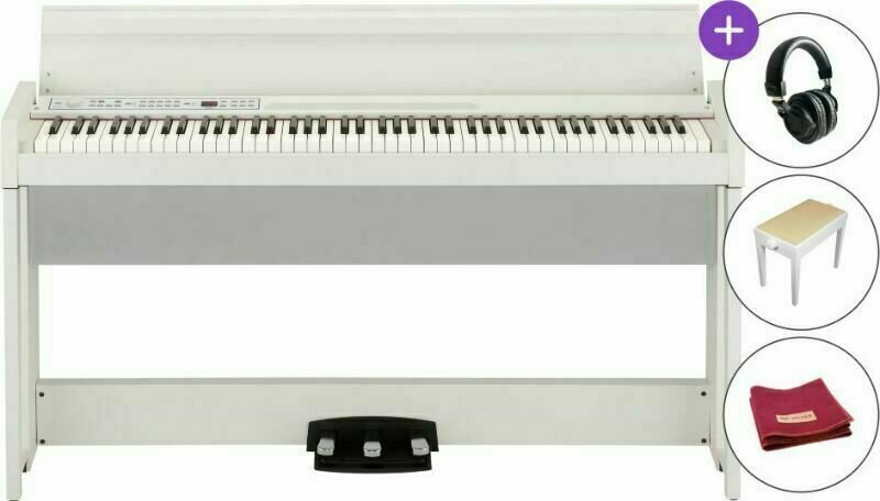 Digitálne piano Korg C1 AIR-WH SET Biela Digitálne piano