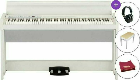 Piano numérique Korg C1 AIR-WH SET Blanc Piano numérique - 1