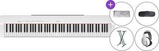 Digitaal stagepiano Yamaha P-225WH Cover SET Digitaal stagepiano White