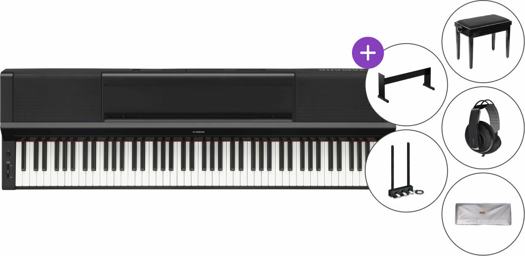 Ψηφιακό Stage Piano Yamaha P-S500 BK Deluxe SET Ψηφιακό Stage Piano