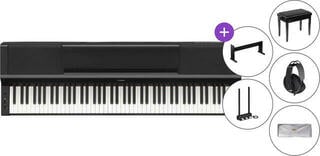 Cyfrowe stage pianino Yamaha P-S500 BK Deluxe SET Cyfrowe stage pianino Black