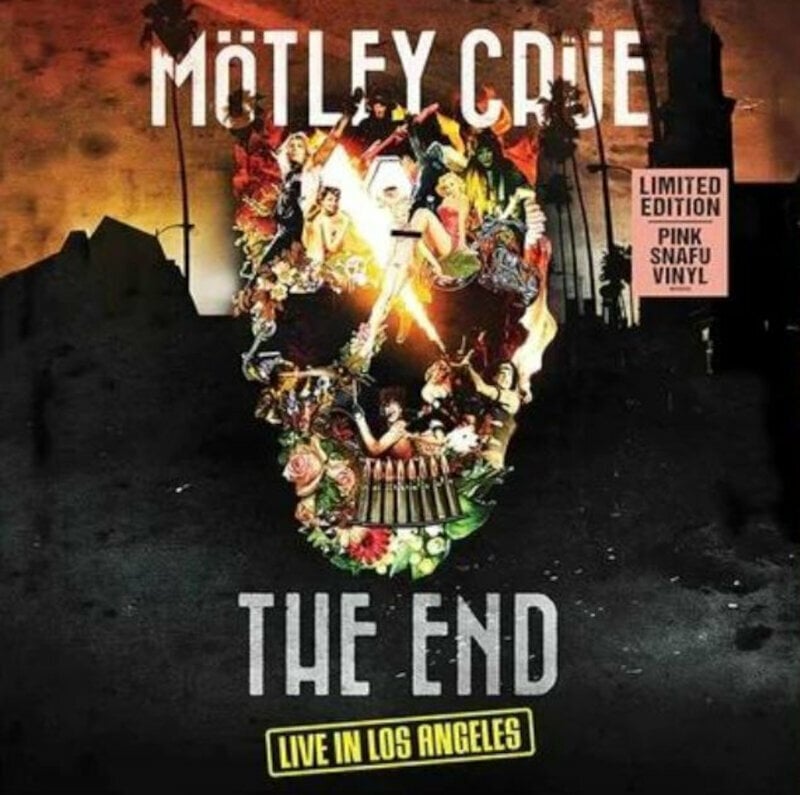 Δίσκος LP Motley Crue - The End: Live In Los Angeles (Pink Snafu Coloured) (2 LP)