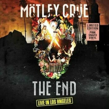 Disco de vinilo Motley Crue - The End: Live In Los Angeles (Pink Snafu Coloured) (2 LP) - 1