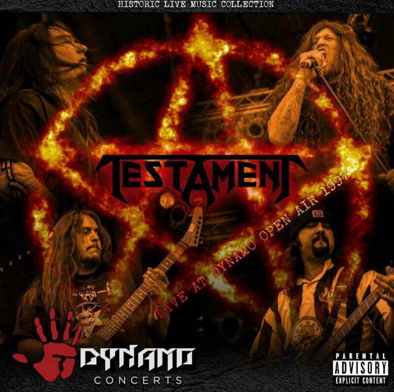 Δίσκος LP Testament - Live At Dynamo Open Air 1997 (180g) (Limited Edition) (Orange Coloured) (LP)