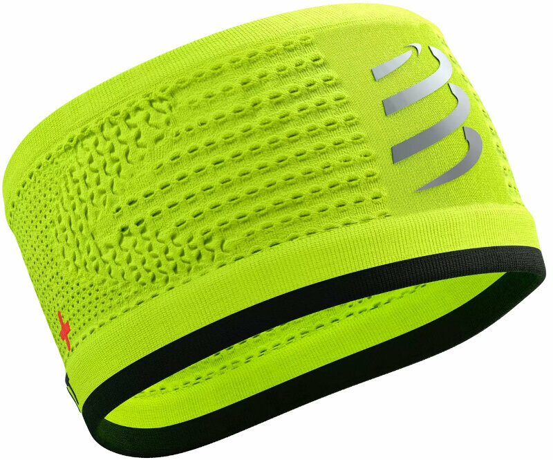 Compressport Headband On/Off Flash Fluo Yellow/Black UNI