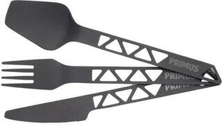 Sztućce turystyczne Primus Trailcutlery Aluminium Black Sztućce turystyczne