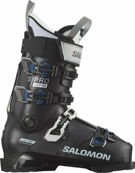 Botas de esquí alpino Salomon S/Pro Alpha 120 GW EL Black/White/Race Blue 26/26,5 Botas de esquí alpino - 1