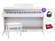 Kurzweil M210-WH Set Bílá Digitální piano