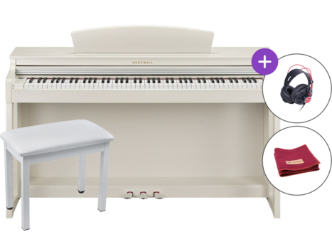 Digital Piano Kurzweil M230-WH Set White Digital Piano - 1