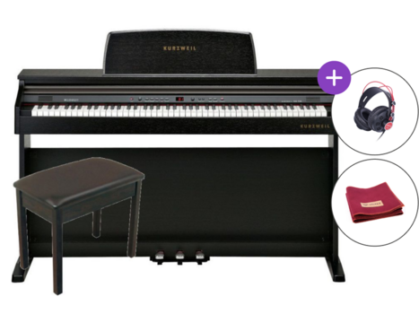 Piano numérique Kurzweil KA130-SR Set Simulated Rosewood Piano numérique - 1