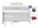 Kurzweil KA130-WH Set White Piano digital