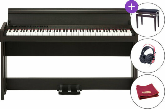 Дигитално пиано Korg C1 AIR-BR SET Кафяво Дигитално пиано - 1