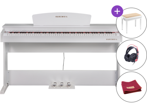 Digitale piano Kurzweil M70 WH SET Wit Digitale piano - 1