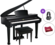 Kurzweil KAG100 Ebony Polish SET Ebony Polish Piano grand à queue numérique