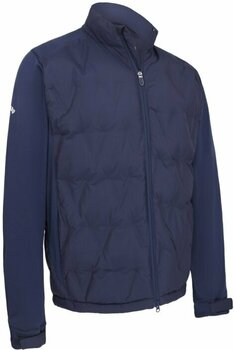 Jasje Callaway Chev Quilted Mens Jacket Peacoat XL - 1