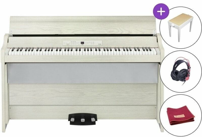 Piano digital Korg G1B Air WA SET White Ash Piano digital