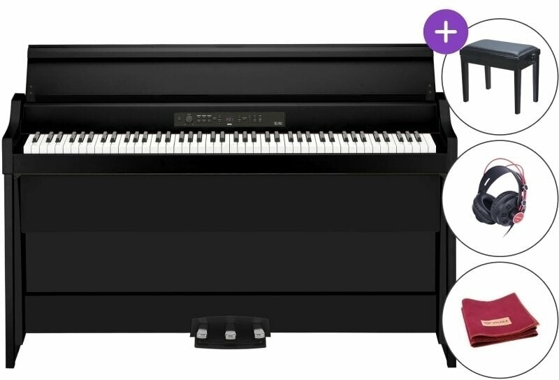 Digitaalinen piano Korg G1B Air BK SET Musta Digitaalinen piano
