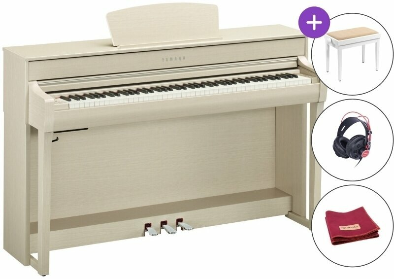 Ψηφιακό Πιάνο Yamaha CLP-735 WA SET White Ash Ψηφιακό Πιάνο