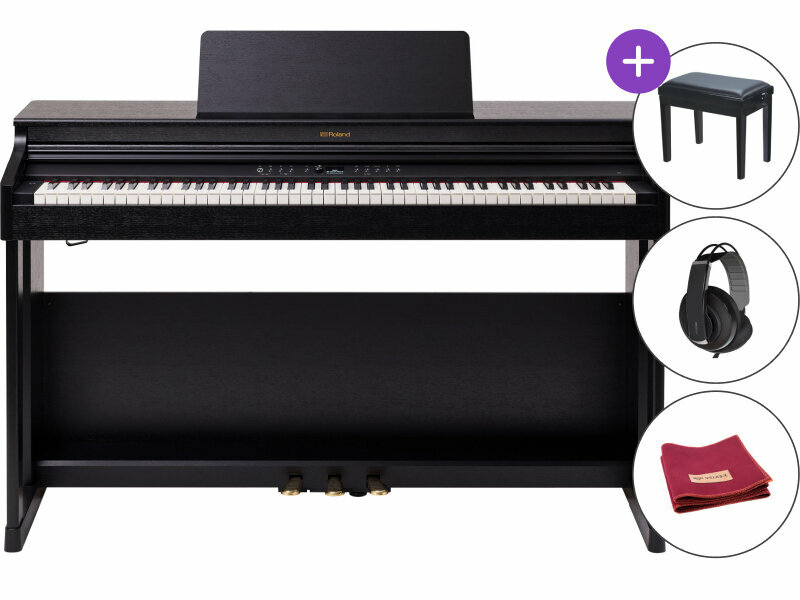 Digitális zongora Roland RP701 Black Digitális zongora