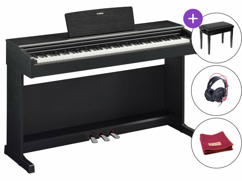 Piano numérique Yamaha YDP-145 SET Black Piano numérique