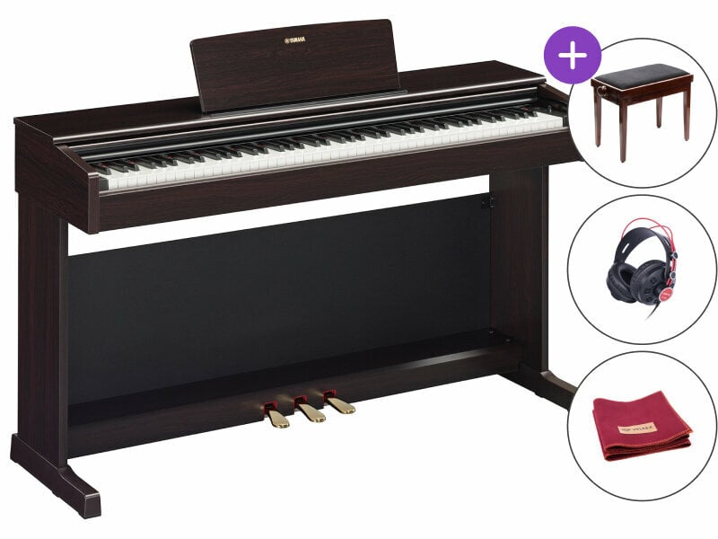 Digitális zongora Yamaha YDP-145 SET Dark Rosewood Digitális zongora