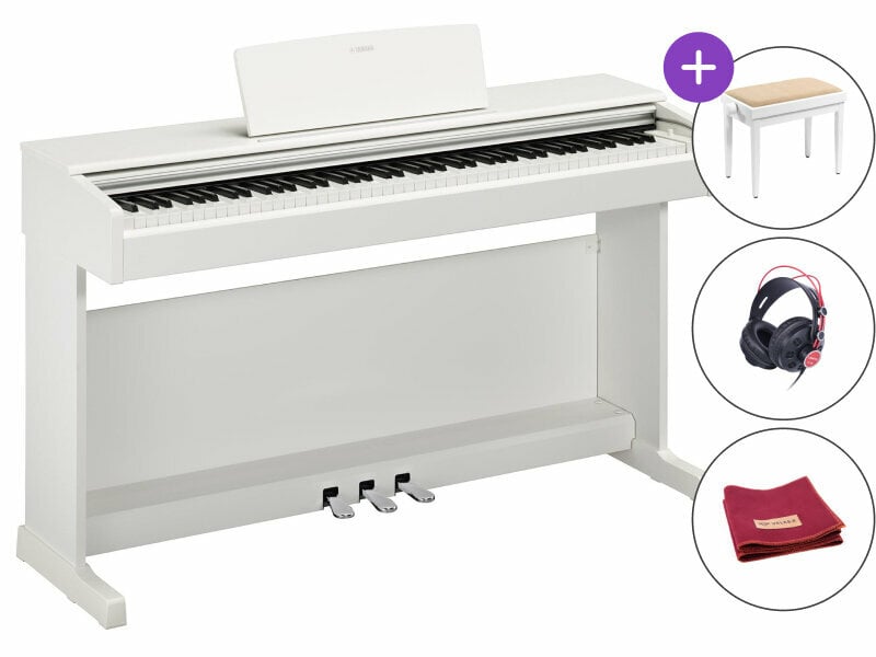 Piano numérique Yamaha YDP-145 SET White Piano numérique