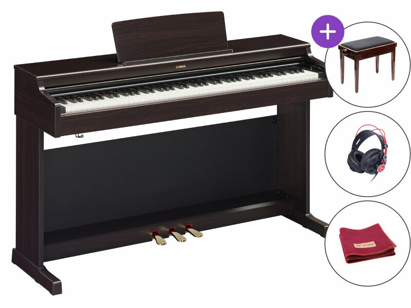 Digitális zongora Yamaha YDP-165 SET Dark Rosewood Digitális zongora