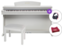 Piano digital Kurzweil M115-WH SET White Piano digital