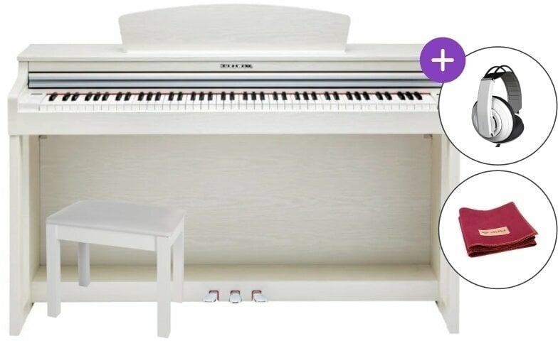 Piano digital Kurzweil M120-WH SET Blanco Piano digital