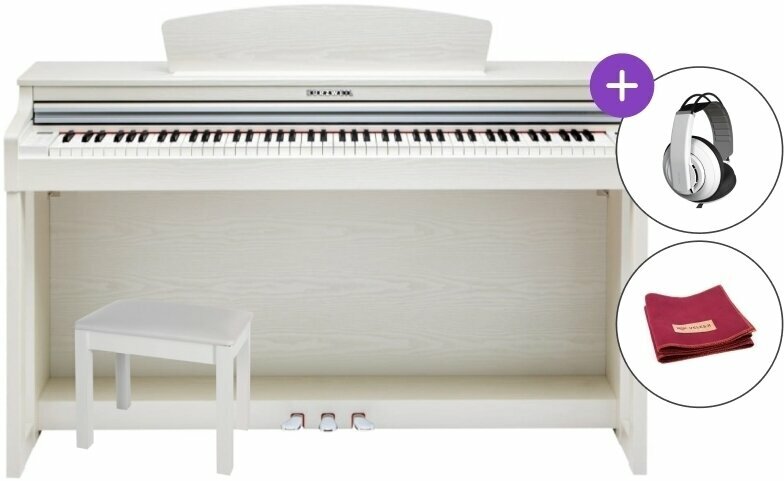 Piano digital Kurzweil M130W-WH SET Blanco Piano digital